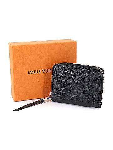Louis Vuitton Louis Vuitton Monogram Empreinte Zippy Coin Purse Wallet/Coin Case Leather Noir M60574 RFID (view 2)