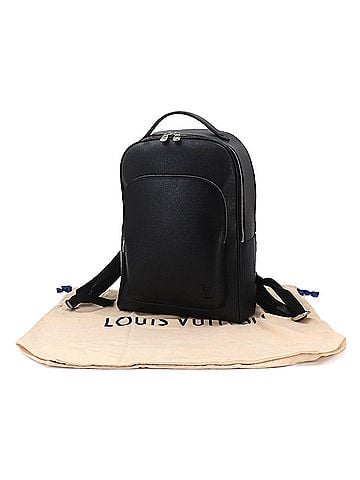 Louis Vuitton Louis Vuitton Taiga Avenue Backpack, Leather, Noir (M30977), RFID (view 2)