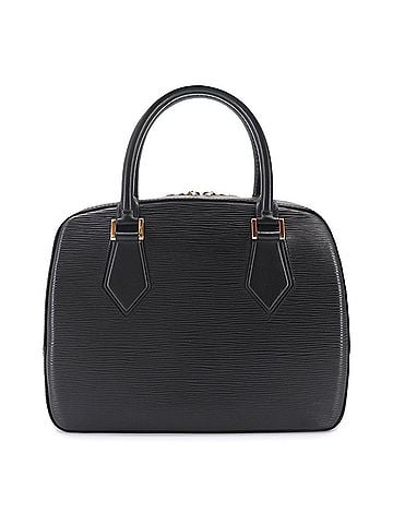 Louis Vuitton Louis Vuitton Epi Sablon Handbag, Noir Leather, M52042 (view 2)