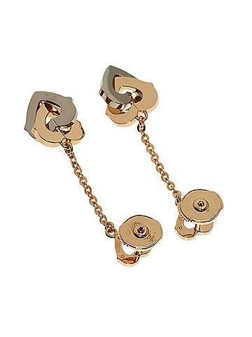 Cartier Cartier Double Heart Earrings 18K Pink Gold Women's CARTIER (view 2)