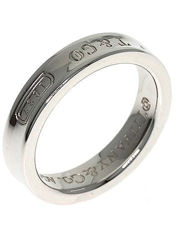 Tiffany & Co. Tiffany &amp; Co. 1837 Narrow Ring, Silver, Women's. (view 2)