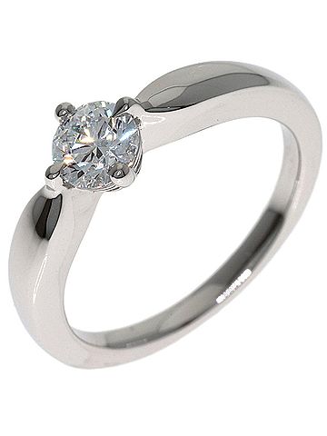 Bvlgari BVLGARI Dedicata Diamond D-VVS2-EX Ring, Platinum PT950, Women's. (view 2)