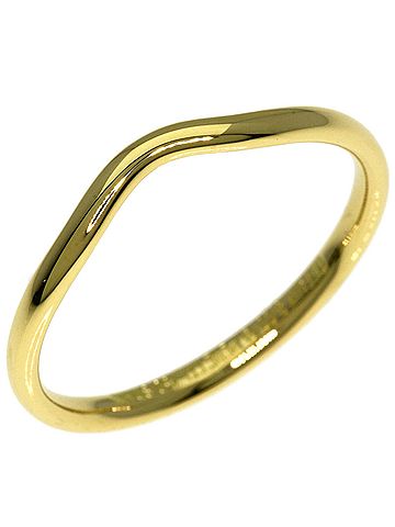 Tiffany & Co. Tiffany &amp; Co. Curved Band Ring, 18K Yellow Gold, Women's. (view 2)