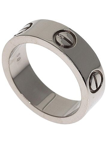 Cartier Cartier Love Ring #50, 18K White Gold, Women's Ring, CARTIER (view 1)