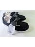 Hey Dude 100% Cotton Solid Black Flats Size 7 - photo 3