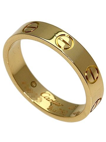 Cartier Cartier Mini Love Ring #48, 18K Yellow Gold, Women's Ring, CARTIER (view 1)
