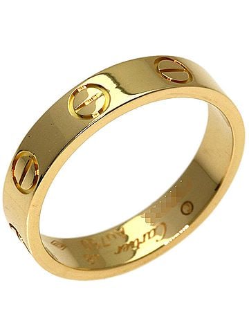Cartier Cartier Mini Love Ring #48, 18K Yellow Gold, Women's Ring, CARTIER (view 2)
