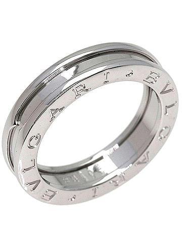 Bvlgari BVLGARI B-zero1 1-band #55 Ring, 18K White Gold, Women's. (view 2)