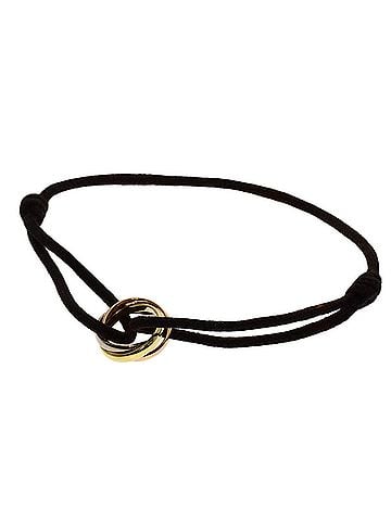 Cartier Cartier Trinity Cotton Cord Bracelet 18K Yellow Gold/18K Pink White Gold Women's CARTIER (view 1)