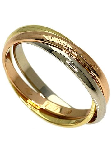 Cartier Cartier Trinity XS #49 Ring - 18K Yellow Gold/18K White Pink Gold Women's CARTIER (view 1)
