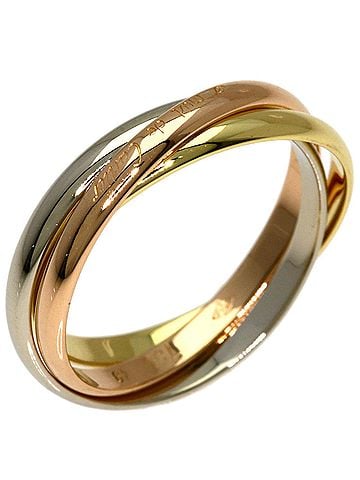 Cartier Cartier Trinity XS #49 Ring - 18K Yellow Gold/18K White Pink Gold Women's CARTIER (view 2)