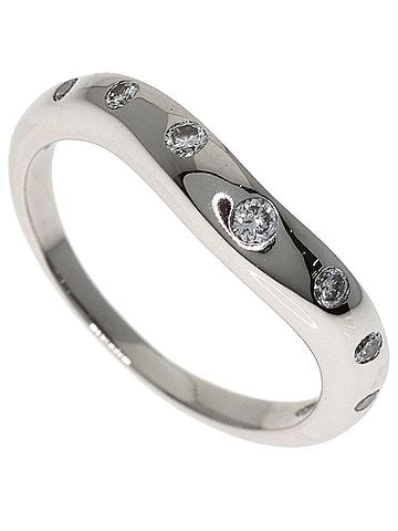 Bvlgari BVLGARI Corona 7P Diamond Ring, Platinum PT950, Women's Ring (view 1)