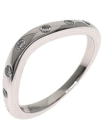 Bvlgari BVLGARI Corona 7P Diamond Ring, Platinum PT950, Women's Ring (view 2)