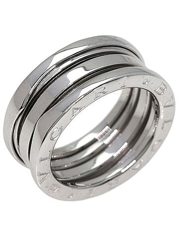 Bvlgari BVLGARI B-zero1 2-band ring #51, 18K white gold, women's. (view 2)