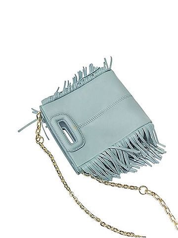 Maje M Clasp Shoulder Bag (view 2)