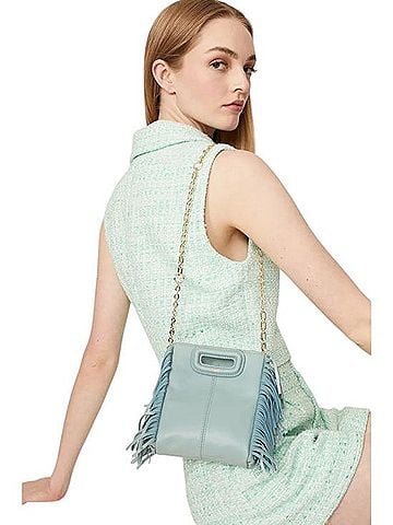 Maje M Clasp Shoulder Bag (view 1)