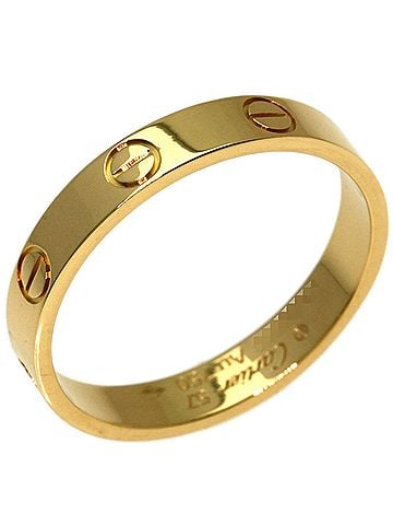 Cartier Cartier Mini Love Ring #57, 18K Yellow Gold, Women's Ring, CARTIER (view 2)