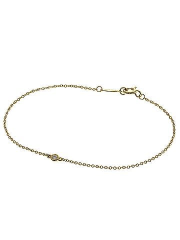 Tiffany & Co. Tiffany &amp; Co. By the Yard 1P Diamond Bracelet, 18K Yellow Gold, Women's. (view 1)
