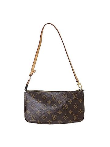 Louis Vuitton LOUIS VUITTON Pochette Accessoires Handbag, Monogram, M51980 CA0153 (view 2)