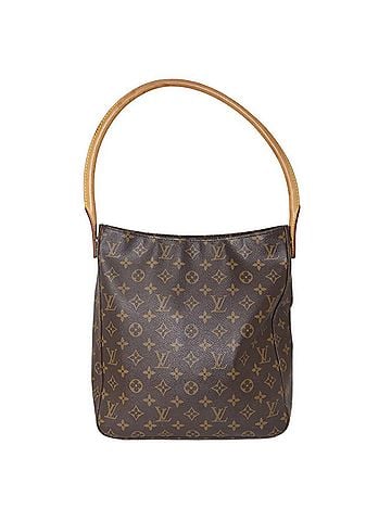 Louis Vuitton LOUIS VUITTON Looping GM Shoulder Bag, Monogram Brown, M51145 DU0062 (view 2)