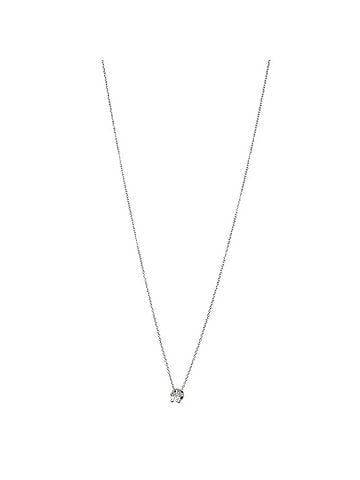Bvlgari BVLGARI Corona Necklace in 18K White Gold (1PD), fits up to 45cm neck, with adjustable clasp. (view 2)