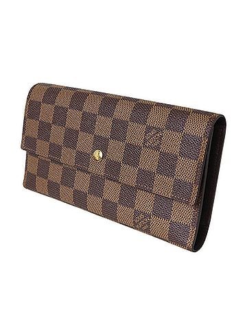 Louis Vuitton LOUIS VUITTON Louis Vuitton Portefeuille Tresor International Tri-fold Long Wallet Damier Ebene N61215 TS4150 (view 1)