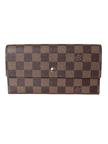 Louis Vuitton LOUIS VUITTON Louis Vuitton Portefeuille Tresor International Tri-fold Long Wallet Damier Ebene N61215 TS4150 (view 2)
