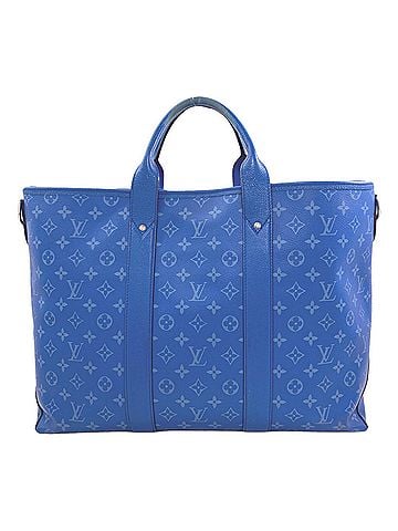 Louis Vuitton Louis Vuitton M31010 Weekend Tote NM Taigarama Handbag Taiga Leather Women's LOUIS VUITTON (view 2)