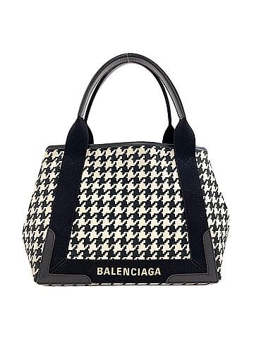 Balenciaga Balenciaga 339933 Navy Cabas S Tote Bag Canvas Women's BALENCIAGA (view 1)