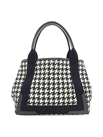 Balenciaga Balenciaga 339933 Navy Cabas S Tote Bag Canvas Women's BALENCIAGA (view 2)