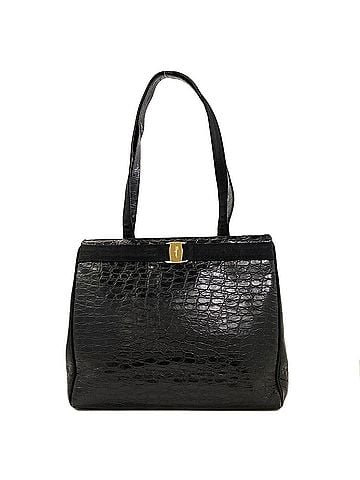Salvatore Ferragamo Salvatore Ferragamo Vara Ribbon Embossed Leather Tote Bag for Women (view 1)