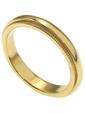 Tiffany & Co. Tiffany &amp; Co. Milgrain Ring, 18K Yellow Gold, Women's. (view 1)