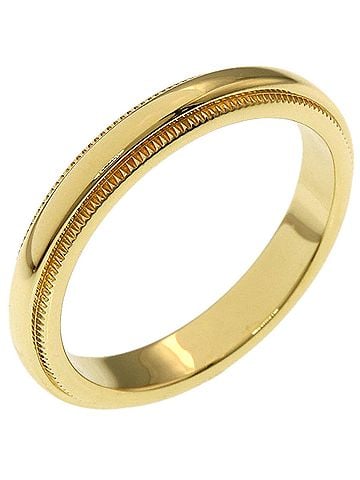 Tiffany & Co. Tiffany &amp; Co. Milgrain Ring, 18K Yellow Gold, Women's. (view 2)