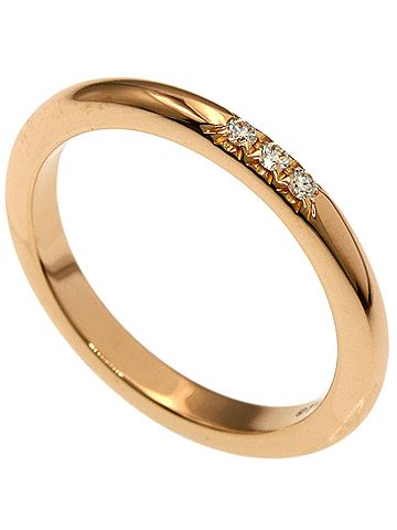 Tiffany & Co. Tiffany &amp; Co. Forever 3-Piece Diamond Ring, 18K Pink Gold, Women's. (view 1)