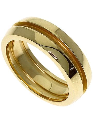 Tiffany & Co. Tiffany Grooved Ring, 18K Yellow Gold, Women's TIFFANY&amp;Co. (view 1)