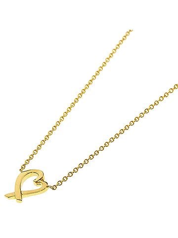 Tiffany & Co. Tiffany &amp; Co. Loving Heart Necklace, 18K Yellow Gold, Women's. (view 1)