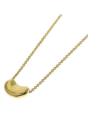 Tiffany & Co. Tiffany Bean Necklace, 18K Yellow Gold, Women's, TIFFANY&amp;Co. (view 1)