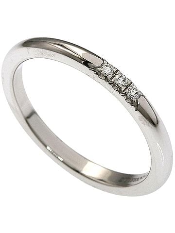 Tiffany & Co. Tiffany &amp; Co. Forever 3-Piece Diamond Ring, Platinum PT950, Women's Ring. (view 1)