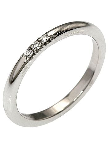 Tiffany & Co. Tiffany &amp; Co. Forever 3-Piece Diamond Ring, Platinum PT950, Women's Ring. (view 2)