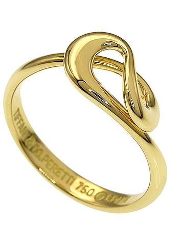 Tiffany & Co. Tiffany &amp; Co. Open Wave Ring, 18K Yellow Gold, Women's Ring. (view 1)