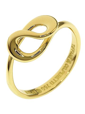 Tiffany & Co. Tiffany &amp; Co. Open Wave Ring, 18K Yellow Gold, Women's Ring. (view 2)