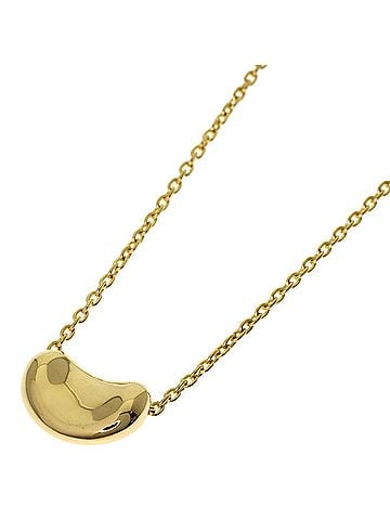 Tiffany & Co. Tiffany Bean Necklace, 18K Yellow Gold, Women's, TIFFANY&amp;Co. (view 1)