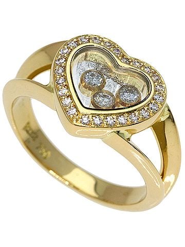 Chopard Chopard Happy Diamonds Ring, 18K Yellow Gold, Women's (view 1)