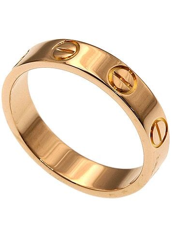 Cartier Cartier Love Ring #46, 18K Pink Gold, Women's Ring, CARTIER (view 1)