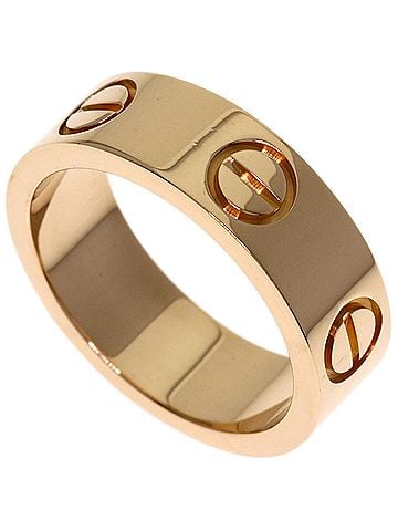 Cartier Cartier Love Ring #47, 18K Pink Gold, Women's Ring, CARTIER (view 1)