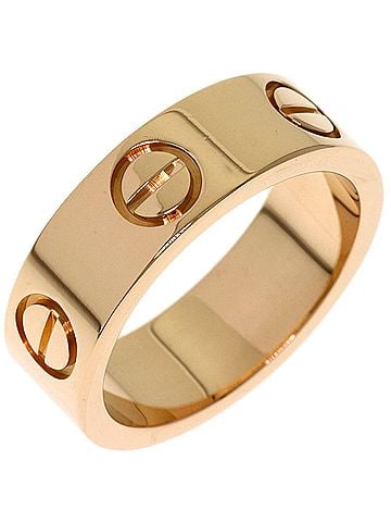 Cartier Cartier Love Ring #47, 18K Pink Gold, Women's Ring, CARTIER (view 2)