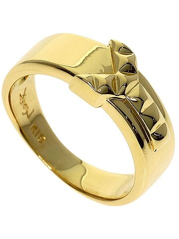 Yves Saint Laurent Yves Saint Laurent Y-motif ring, 18K yellow gold, women's. (view 1)
