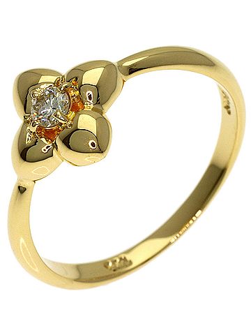 Christian Dior Christian Dior Dior Flower Diamond Ring, 18K Yellow Gold, Women's. (view 2)