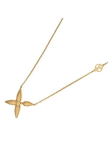 Louis Vuitton Louis Vuitton M00365 Collier Louisette Necklace, Metal, Women's LOUIS VUITTON (view 1)