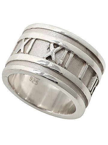 Tiffany & Co. Tiffany &amp; Co. Atlas Ring, approximately 11.3g, Sterling Silver 925 (SV925), Wide Ring (view 1)